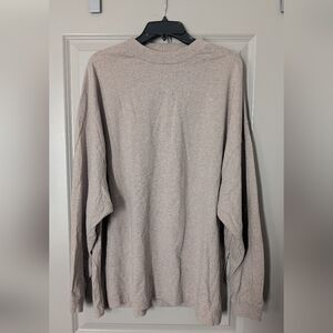 Fear of God Essentials Core Heather Long Sleeve T-Shirt Size Medium